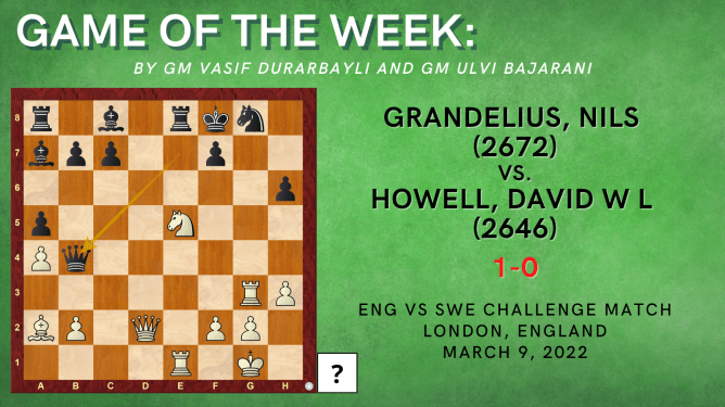Game of the Week X: Grandelius, Nils (2672) – Howell, David W L (2646)
