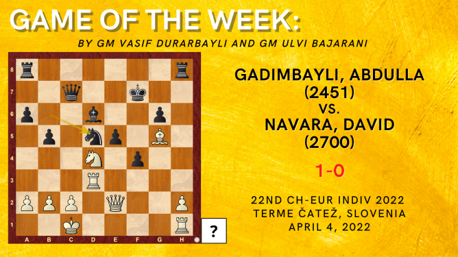 Game of the Week XIV: Gadimbayli, Abdulla (2451) – Navara, David (2700)