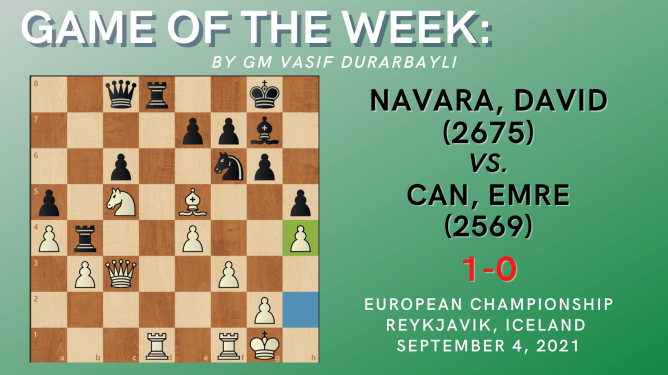 Game of the Week XXXV: Navara, David (2675) – Can, Emre (2569)